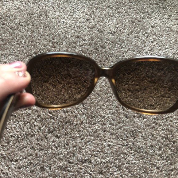 Valentino Sunglasses V613SR 213 Havana/Gold 57MM